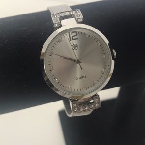 Silver watch